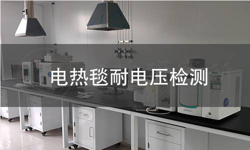 电热毯耐电压检测
