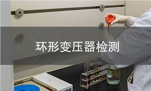 环形变压器检测