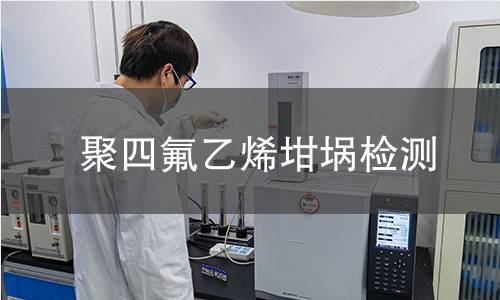 聚四氟乙烯坩埚检测