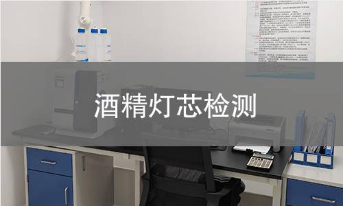 酒精灯芯检测