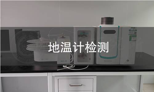 地温计检测