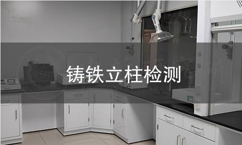 铸铁立柱检测