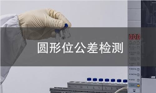 圆形位公差检测