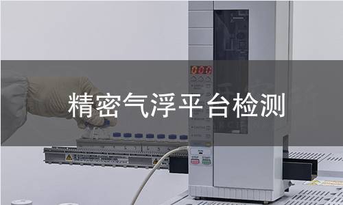精密气浮平台检测