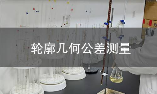 轮廓几何公差测量