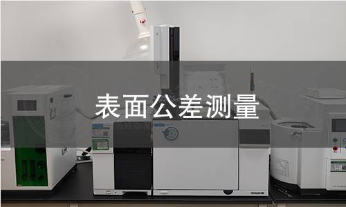 表面公差测量