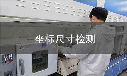 坐标尺寸检测