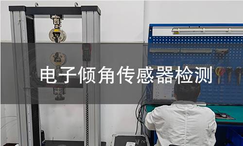 电子倾角传感器检测