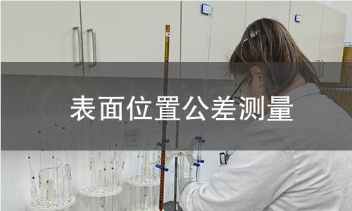 表面位置公差测量