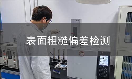 表面粗糙偏差检测