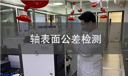 轴表面公差检测