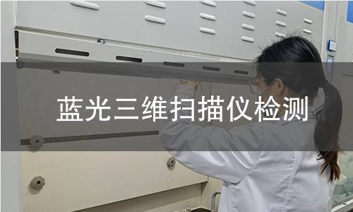 蓝光三维扫描仪检测