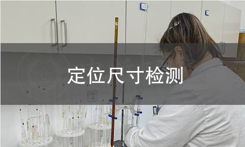 定位尺寸检测