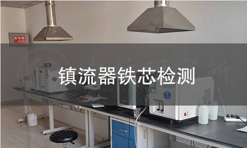 镇流器铁芯检测