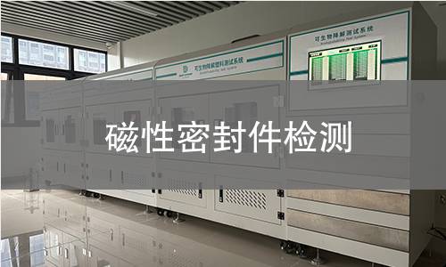 磁性密封件检测