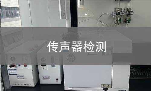 传声器检测