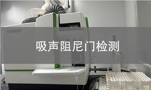吸声阻尼门检测