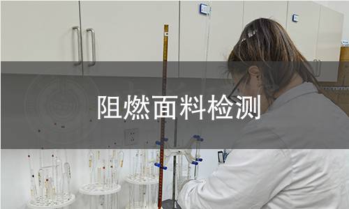 阻燃面料检测