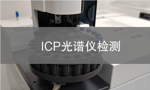 ICP光谱仪检测