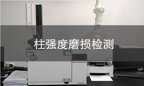 柱强度磨损检测