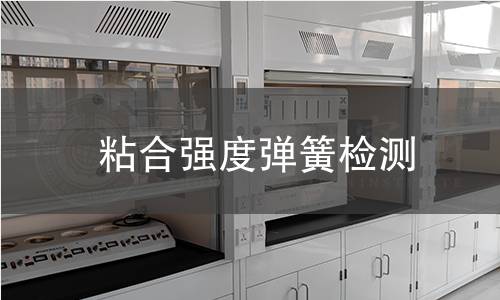 粘合强度弹簧检测