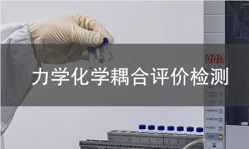 力学化学耦合评价检测