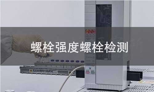 螺栓强度螺栓检测
