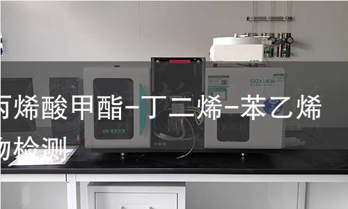 甲基丙烯酸甲酯-丁二烯-苯乙烯共聚物检测
