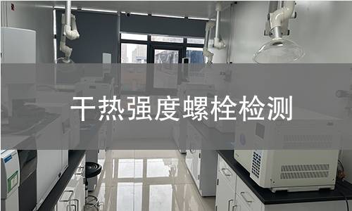 干热强度螺栓检测