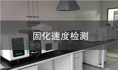 固化速度检测
