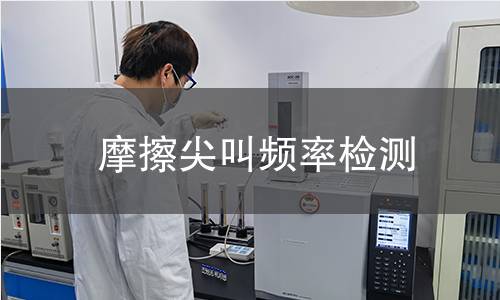 摩擦尖叫频率检测