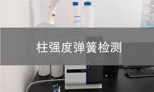 柱强度弹簧检测