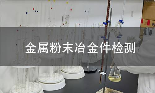 金属粉末冶金件检测