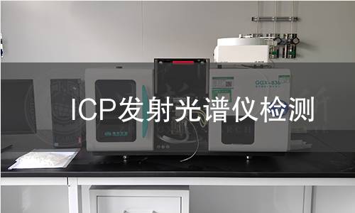 ICP发射光谱仪检测