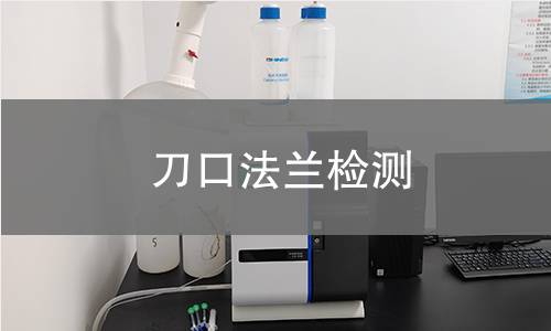 刀口法兰检测