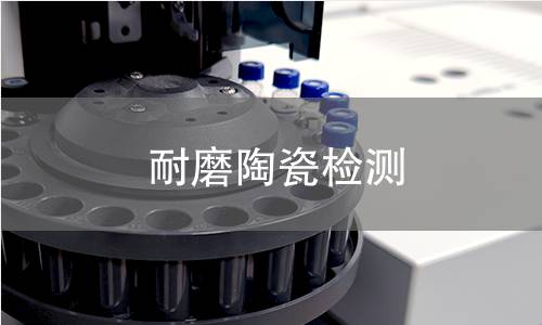 耐磨陶瓷检测