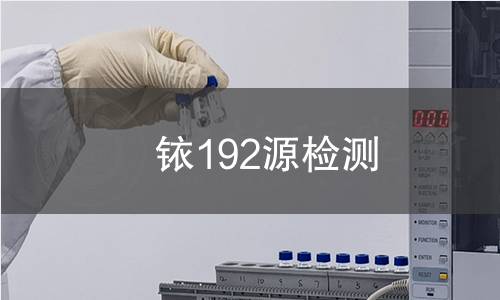 铱192源检测