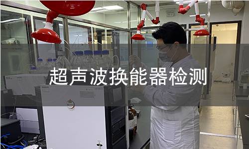 超声波换能器检测