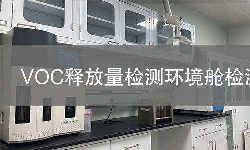 VOC释放量检测环境舱检测