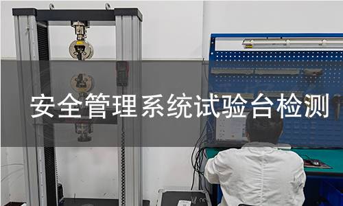 安全管理系统试验台检测