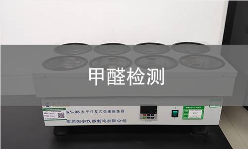 甲醛检测