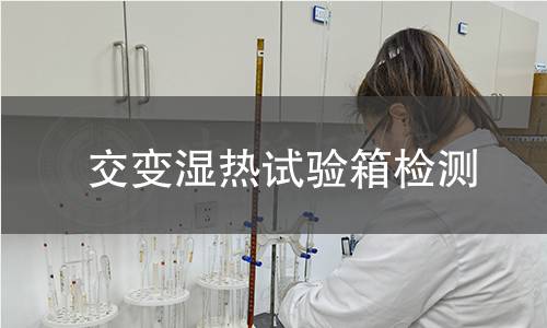 交变湿热试验箱检测