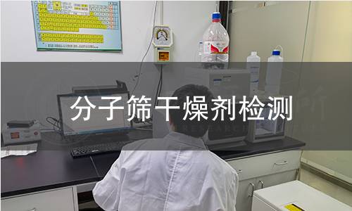 分子筛干燥剂检测