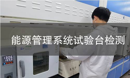 能源管理系统试验台检测