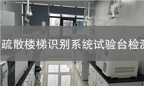疏散楼梯识别系统试验台检测