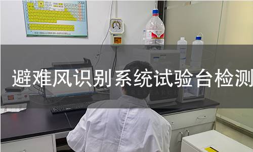 避难风识别系统试验台检测