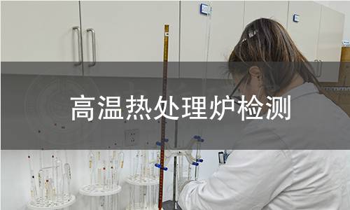 高温热处理炉检测