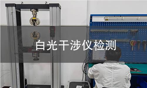 白光干涉仪检测