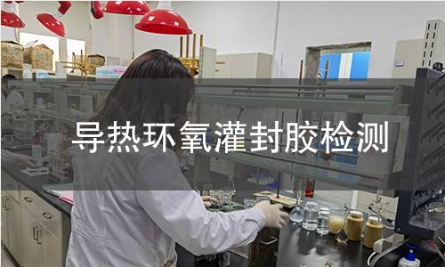 导热环氧灌封胶检测
