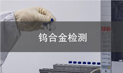 钨合金检测